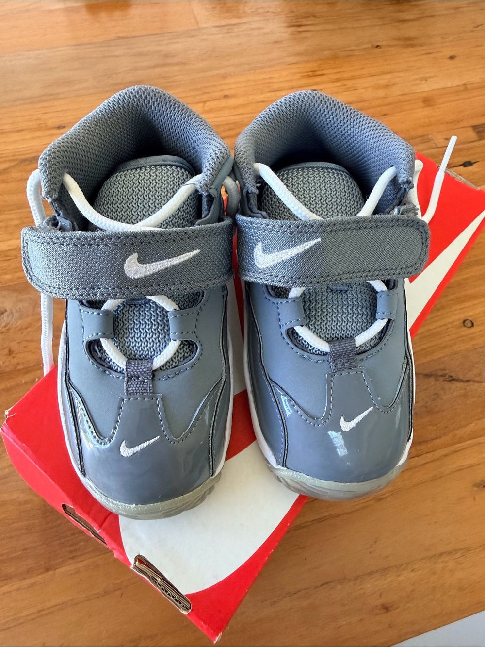 NWOT - Nike Shoes - Turf - Kids Toddler - Cool Grey/White Magnet Grey